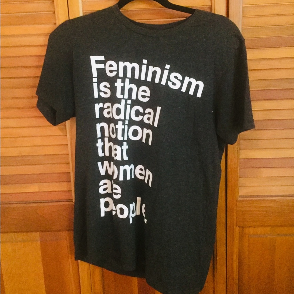 Graphic feminist shirt